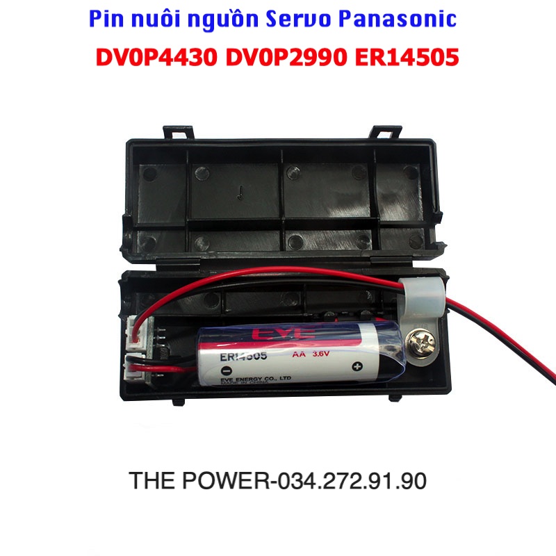 Pin nuôi nguồn Servo AC Encoder DV0P4430 DV0P2990 ER14505