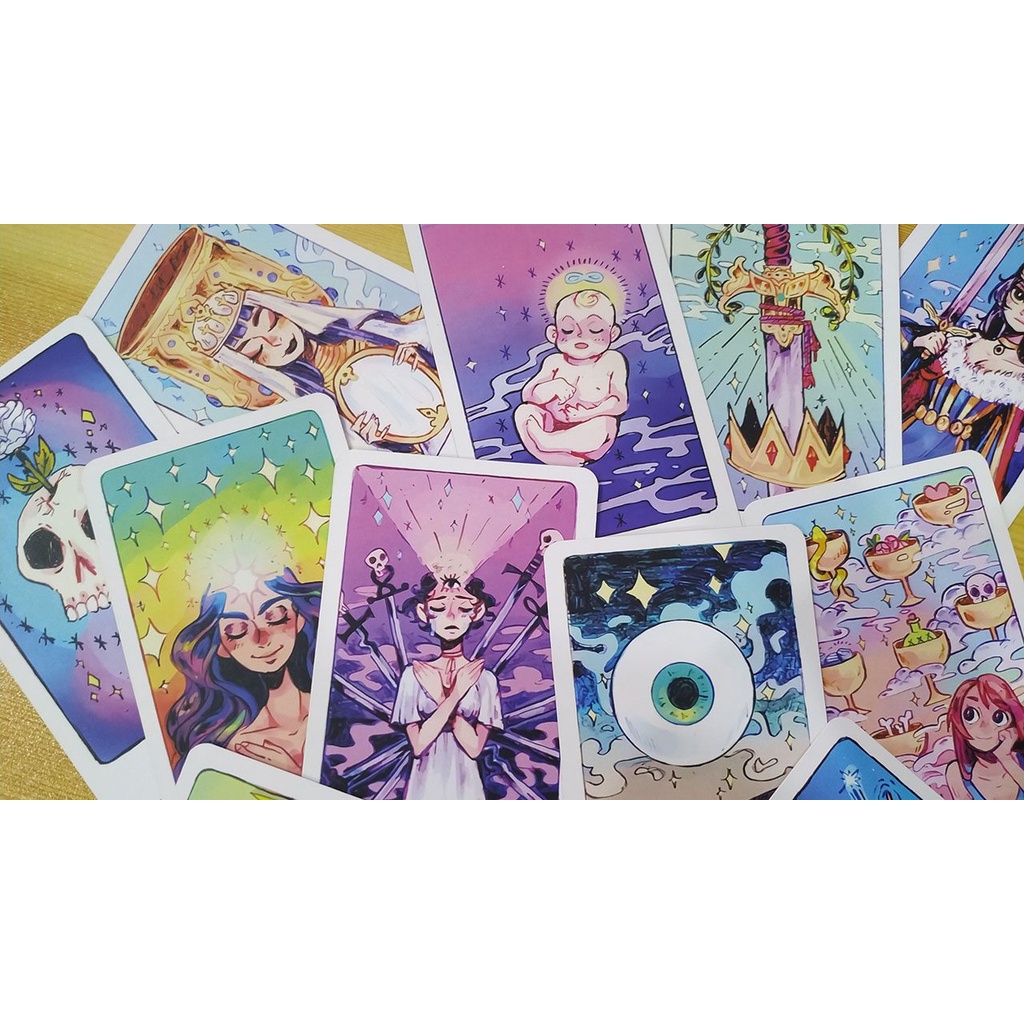 Bộ bài Britt's Britts Third Eye Tarot bài bói oracle