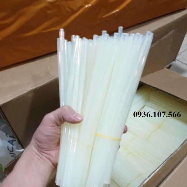 10 cây Keo nến nhỏ 0.7x25cm