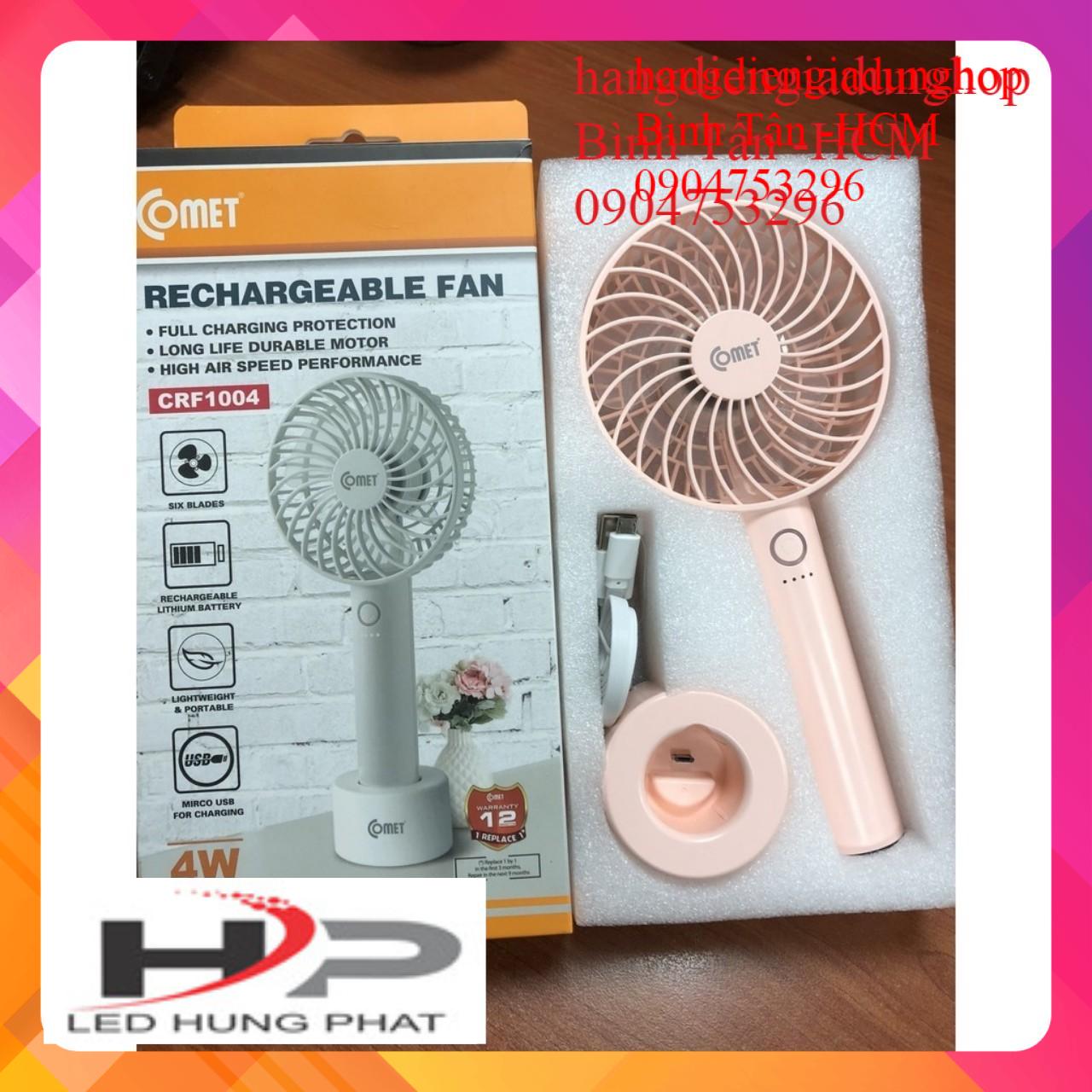 [HCM]Quạt sạc Comet CRF1004