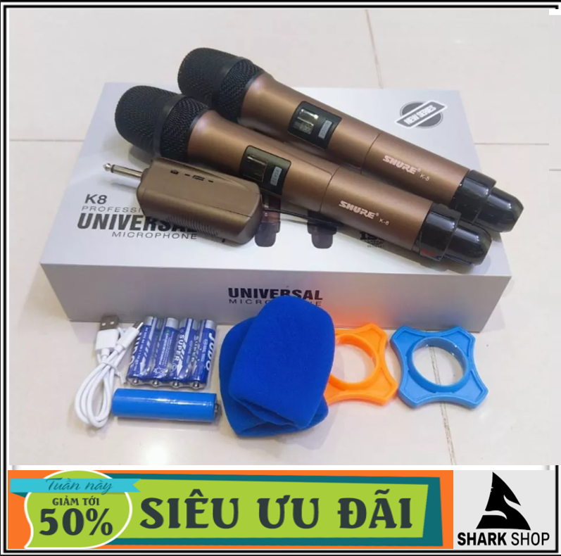 Microphone karaoke microphone shure wireless microphone Shure K8 professional karaoke microphone cheap for Speaker pull, âmly new technology 2022, anti howling, suction good sound mic singing very light for out authentic sound circle known as singer