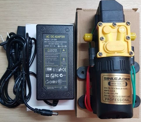 Máy bơm phun sương tự động tưới lan, cây cảnh