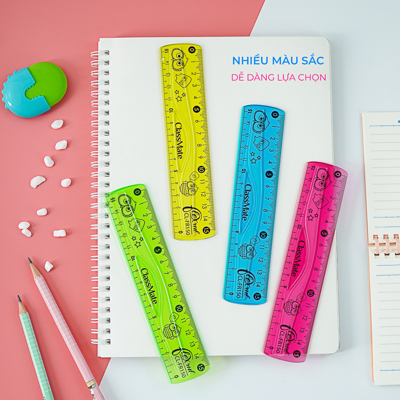Thước Dẻo CLASSMATE Chất Liệu Nhựa Dẻo Cao Cấp CL-FR150
