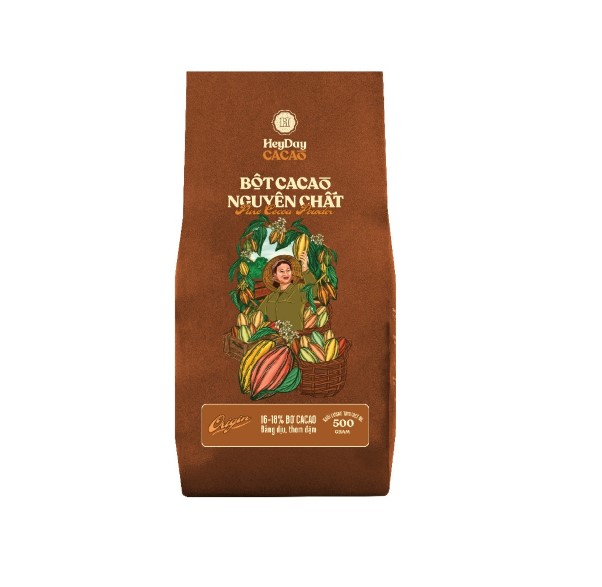 Bột ca cao nguyên chất Origin (Heyday Cacao)