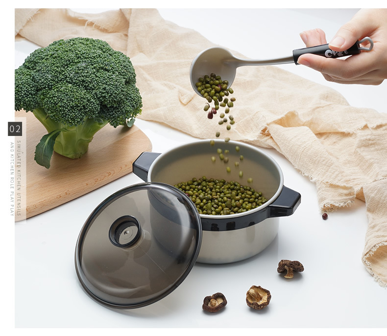 Bộ đồ chơi bé gái Đồ chơi nấu ăn Kitchen 36 món