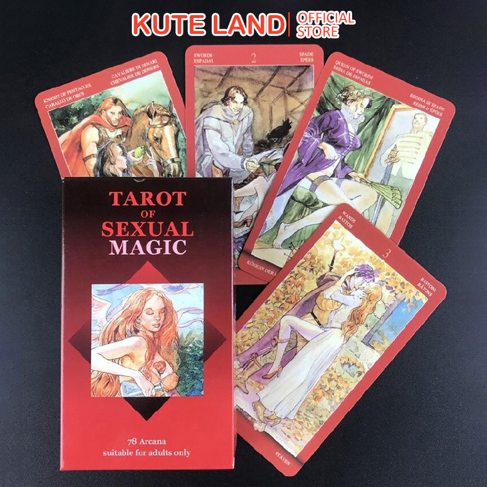 Bài Tarot Secual Magic Tarot Tặng Đá Thanh Tẩy