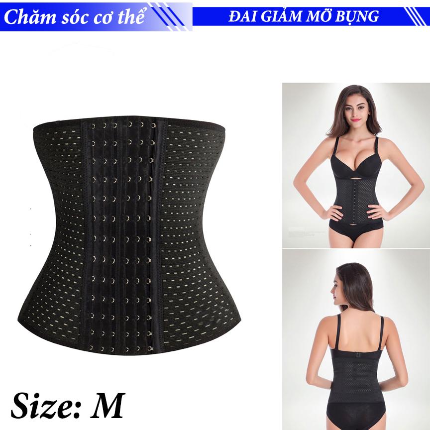 Đai Nịt Bụng Giảm Mỡ bụng - Giúp eo thon gọn Cỡ M