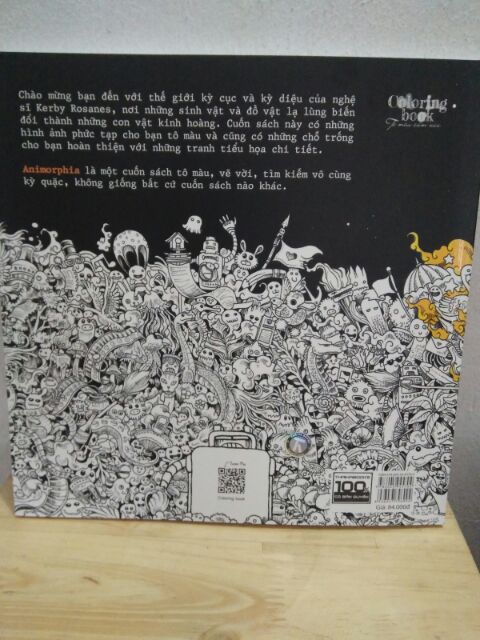 Animorphia - Thế Giới Hoang Dã (Sách Tô Màu Dành Cho Người Lớn)