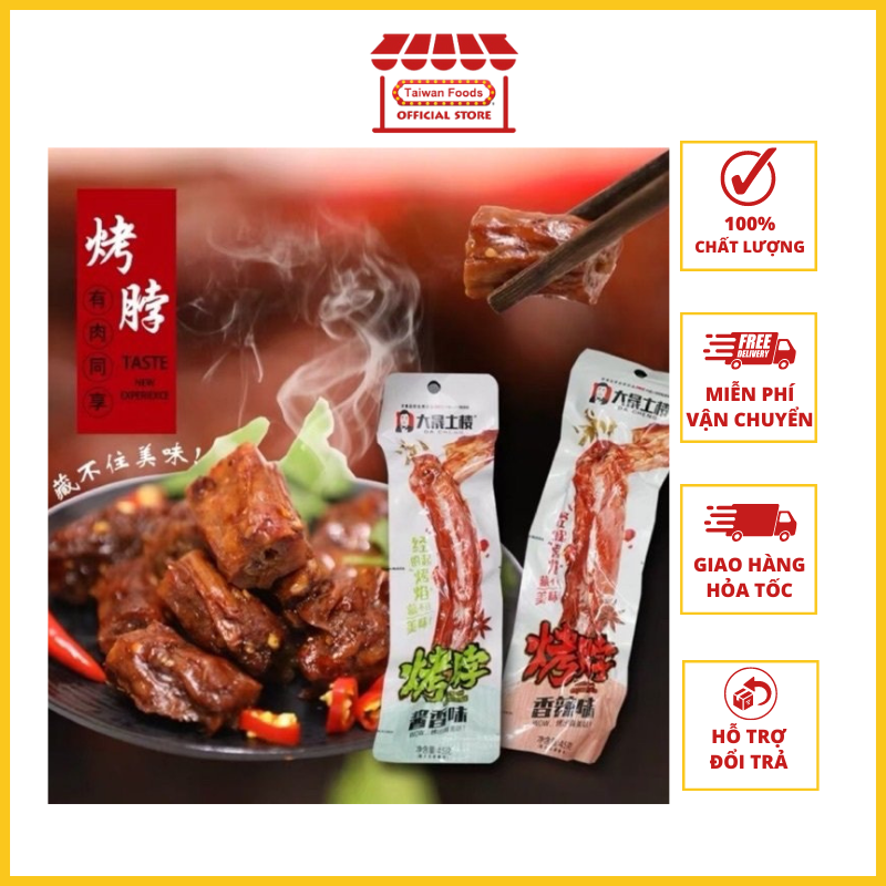 Đùi vịt nướng cay - đùi vịt tẩm mật ong - gói to nguyên chiếc 100gr