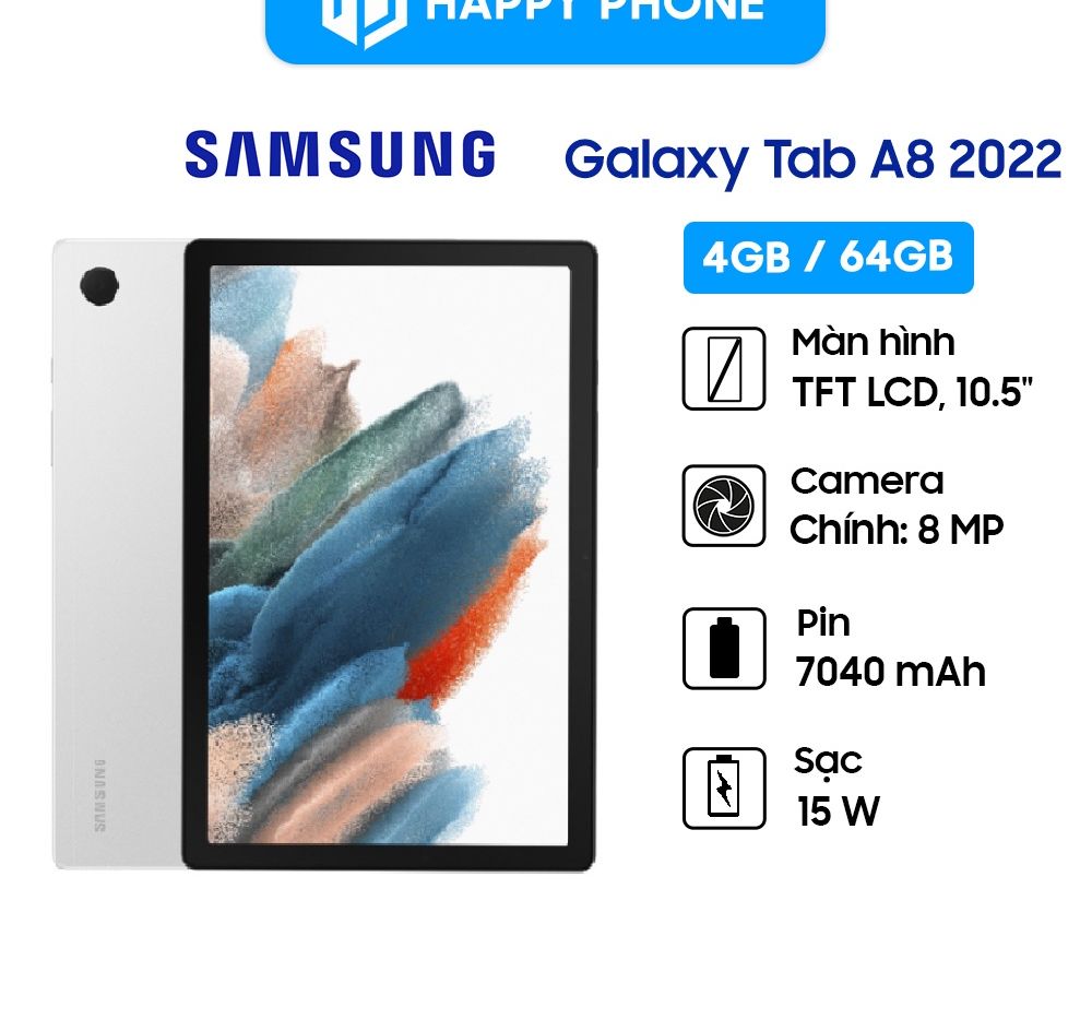 Máy Tính Bảng Samsung Galaxy Tab A8 4gb64gb Hàng Chính Hãng Bảo