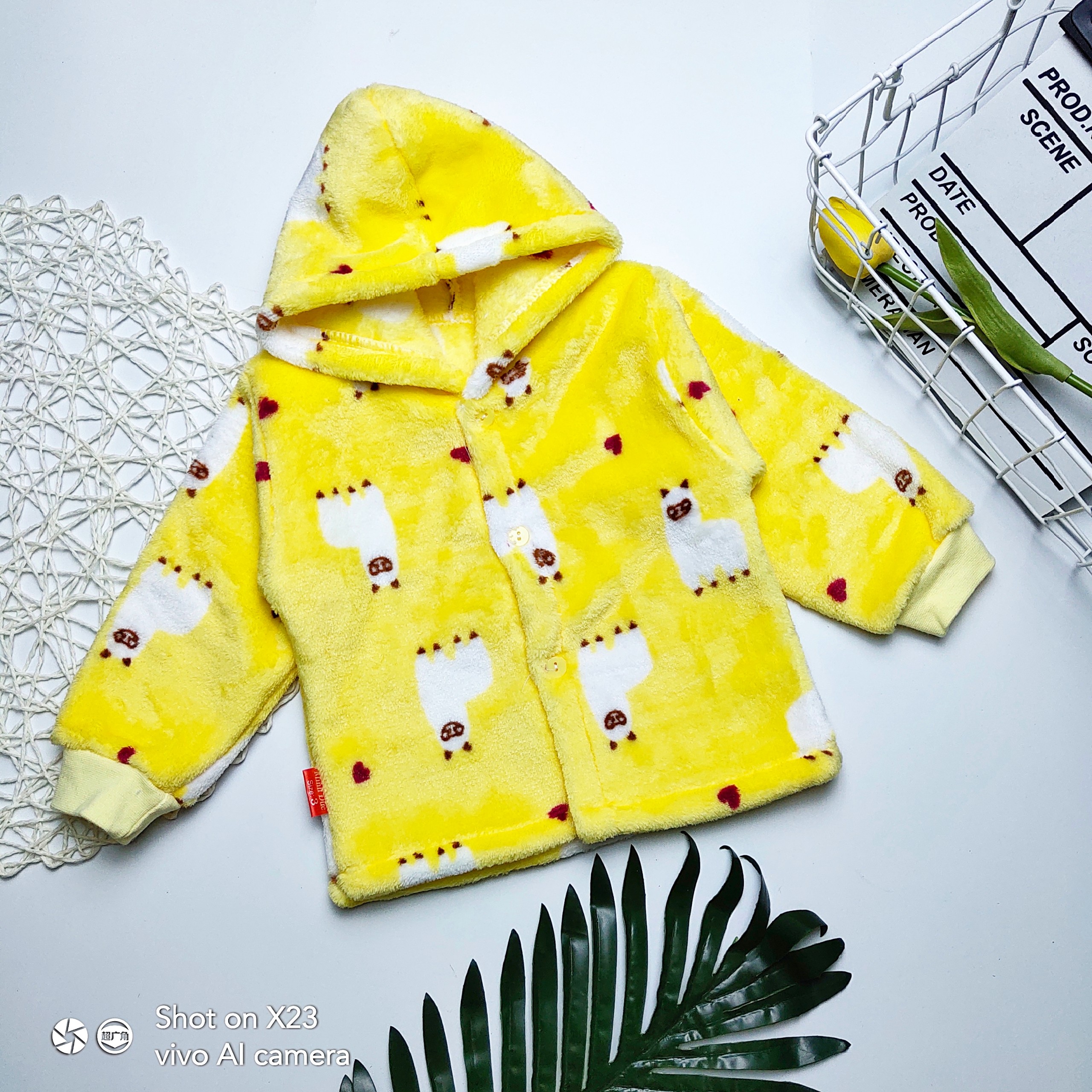 Áo lông tuyết có mũ cho bé từ 3-10kg
