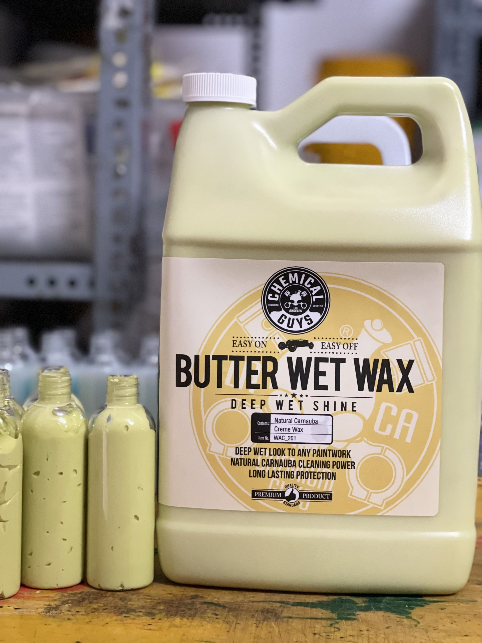 KEM WAX BÓNG SƠN CHEMICAL GUYS BUTTER WET WAX DEEP WET SHINE 473ML ducthanhauto