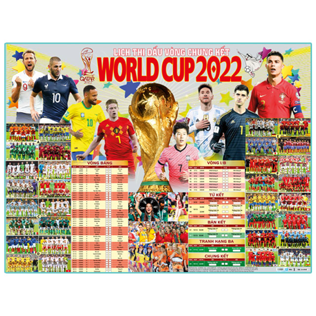 Lịch thi đấu bóng đá World Cup 2022 combo