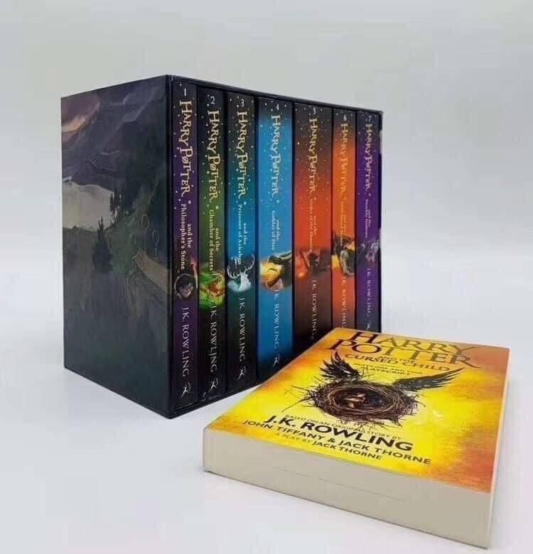 [NHẬP KHẨU] HARRY POTTER 8 CUỐN BOX SET bản tiếng anh kèm mp3