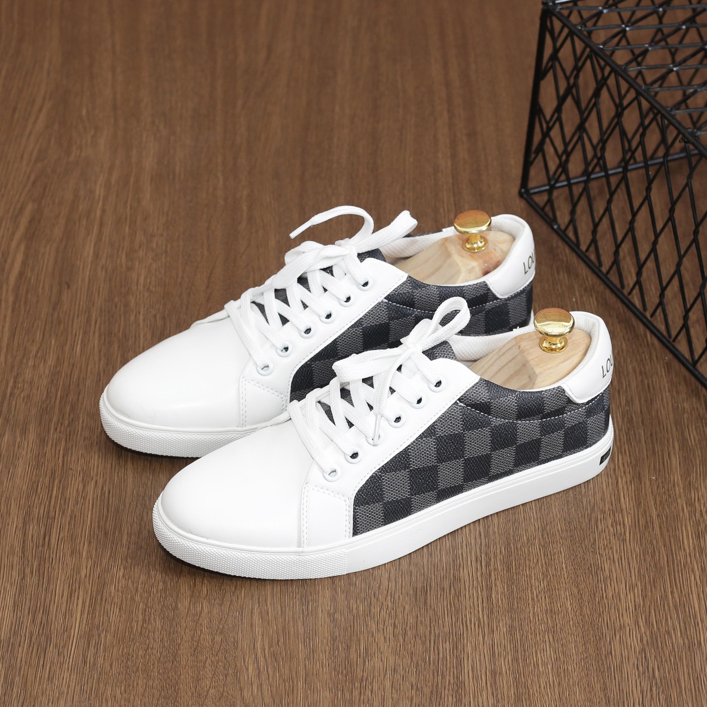 Giày sneaker nam, giày thể thao nam (trắng) M28