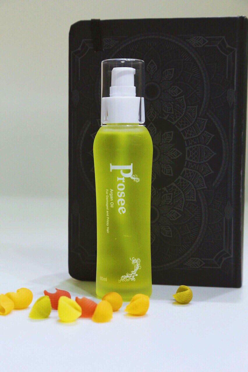 Tinh chất Serum huyết thanh chuyên sâu chăm sóc tóc hóa chất Prosee Argan Oil AE-03 80ml
