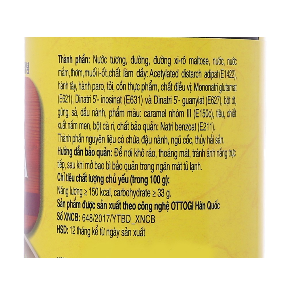 Combo 2 chai Gia vị ướp thịt gà Ottogi 240gx2
