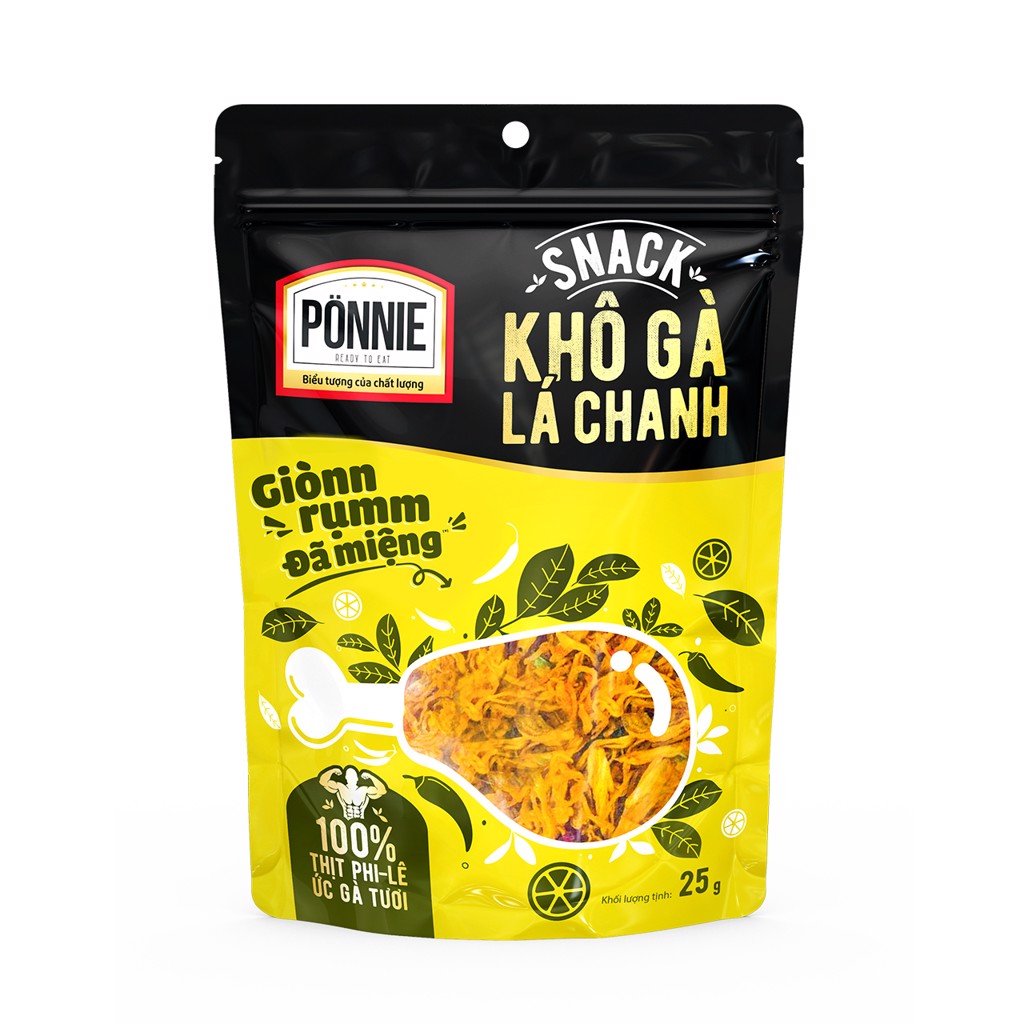 Snack Khô Gà Ponnie 25g