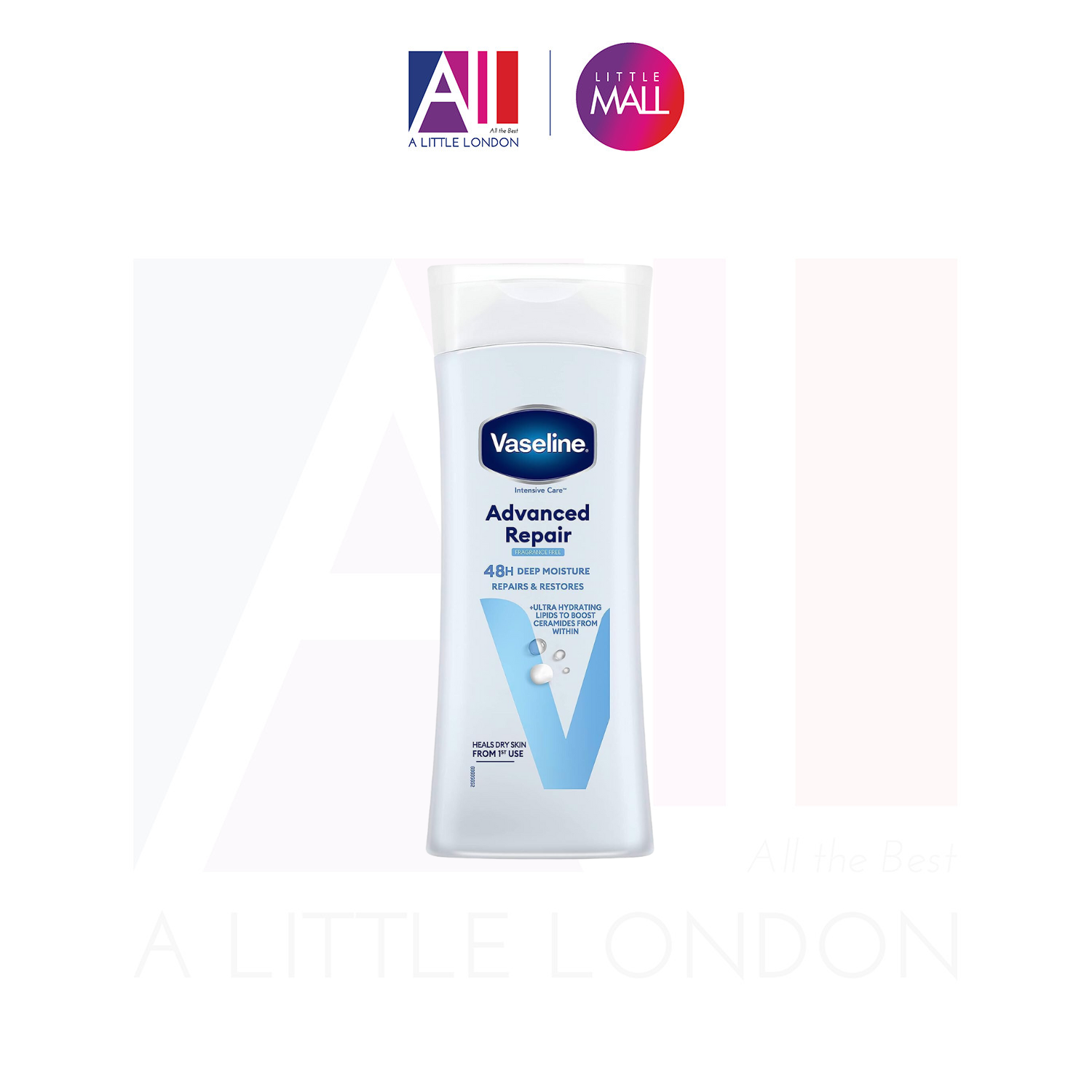 Dưỡng thể Vaseline Intensive Care 400ml (Bill Anh)