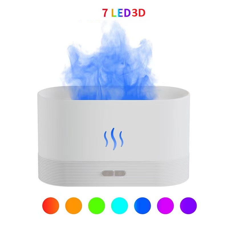 Máy xông tinh dầu ngọn lửa 3D