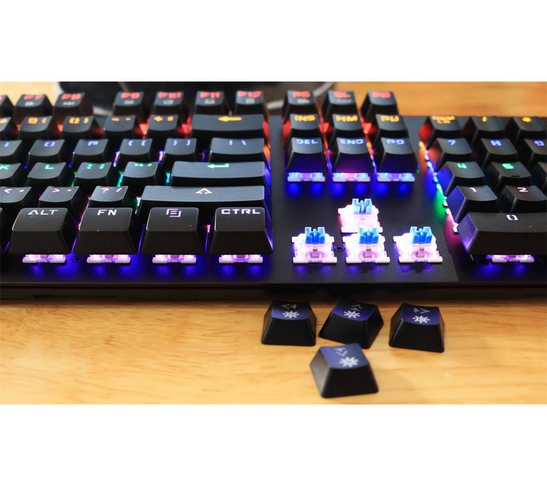 Bàn phím cơ Newmen GM368 Mix led