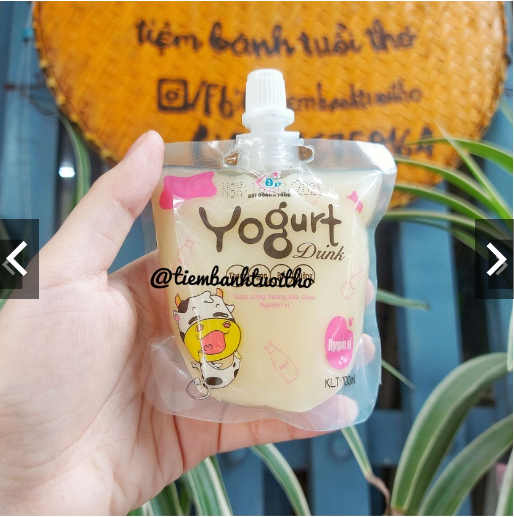 Nước uống sữa chua trái cây yogurt (1 túi)