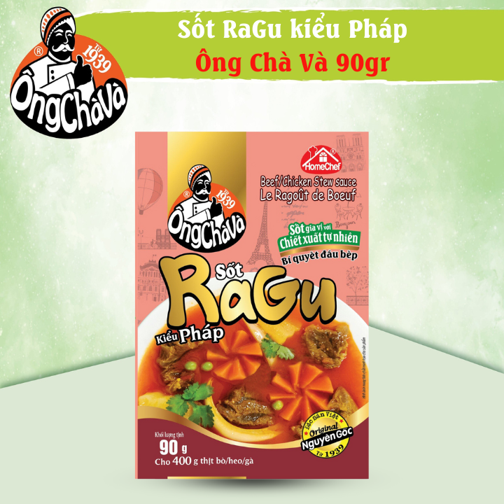 Ong cha va beef/chicken stew sauce - le gagout de boeuf 90g
