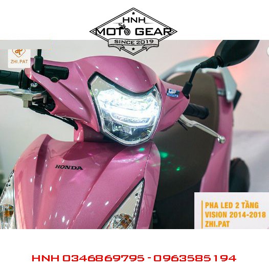 Đèn Pha Led Zhipat Cho Honda Vision 2014 - 2019