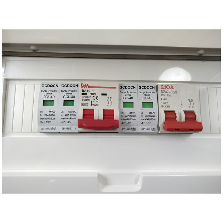 Chống sét DC 1000V 2P 40KA - GECHELE - GCL40