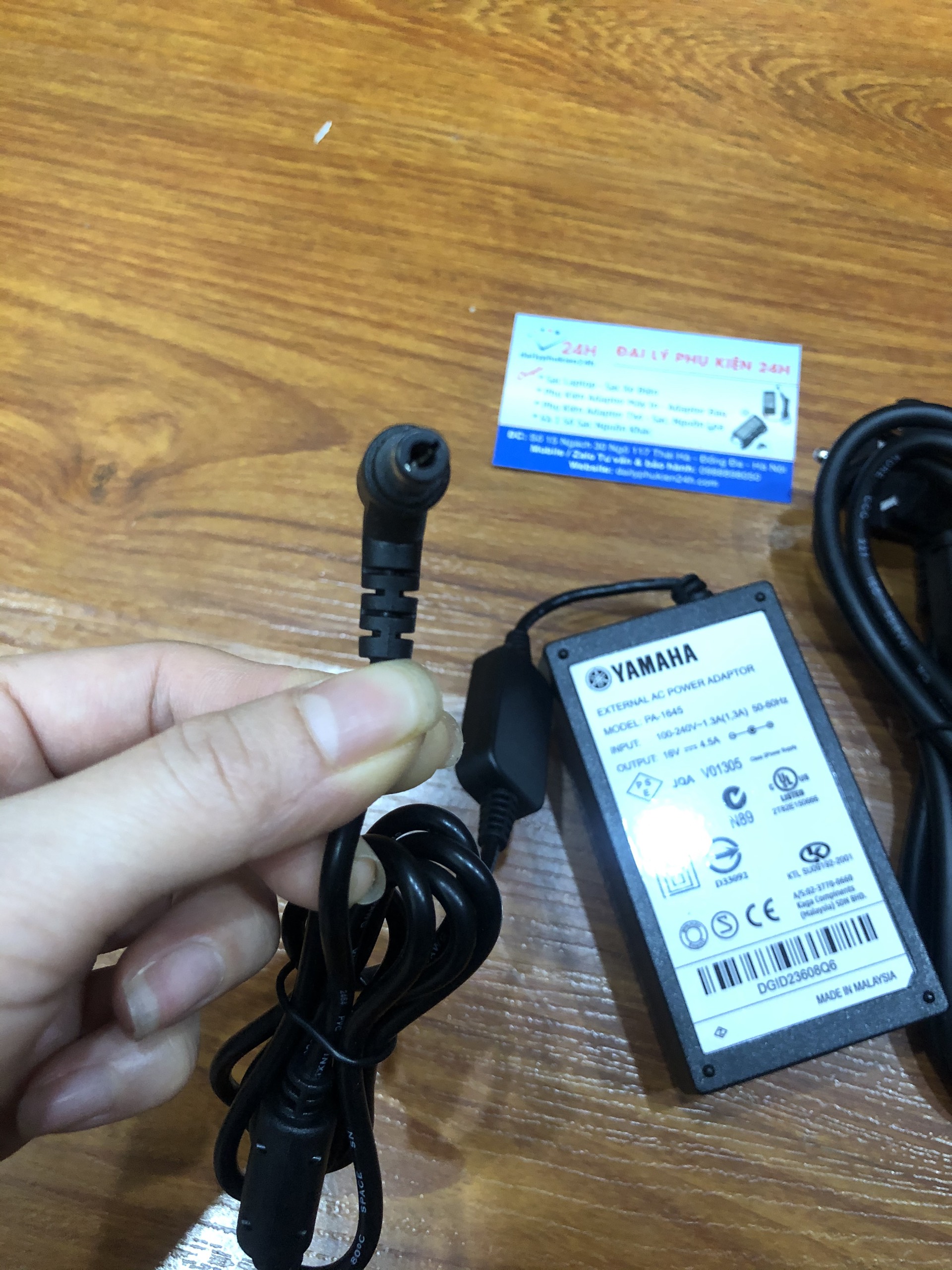 DC 16v 4.5a (adapter nguồn cho đàn yamaha PSR-S650)