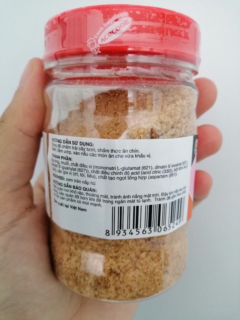 [HCM]Muối chấm Hảo Hảo tôm chua cay 120g