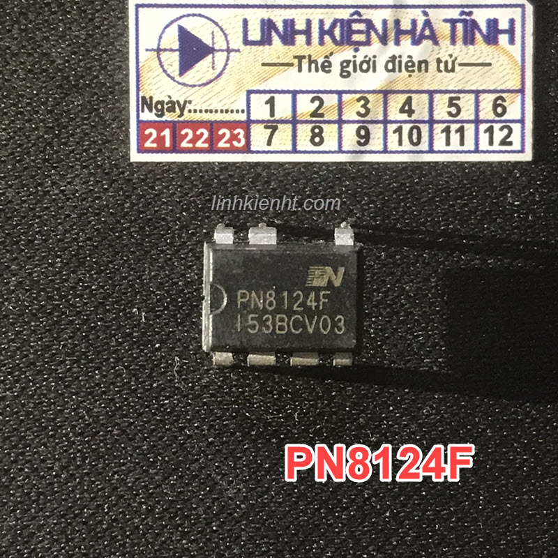 Ic nguồn pn8124f pn8124 8124 dip-8 mới
