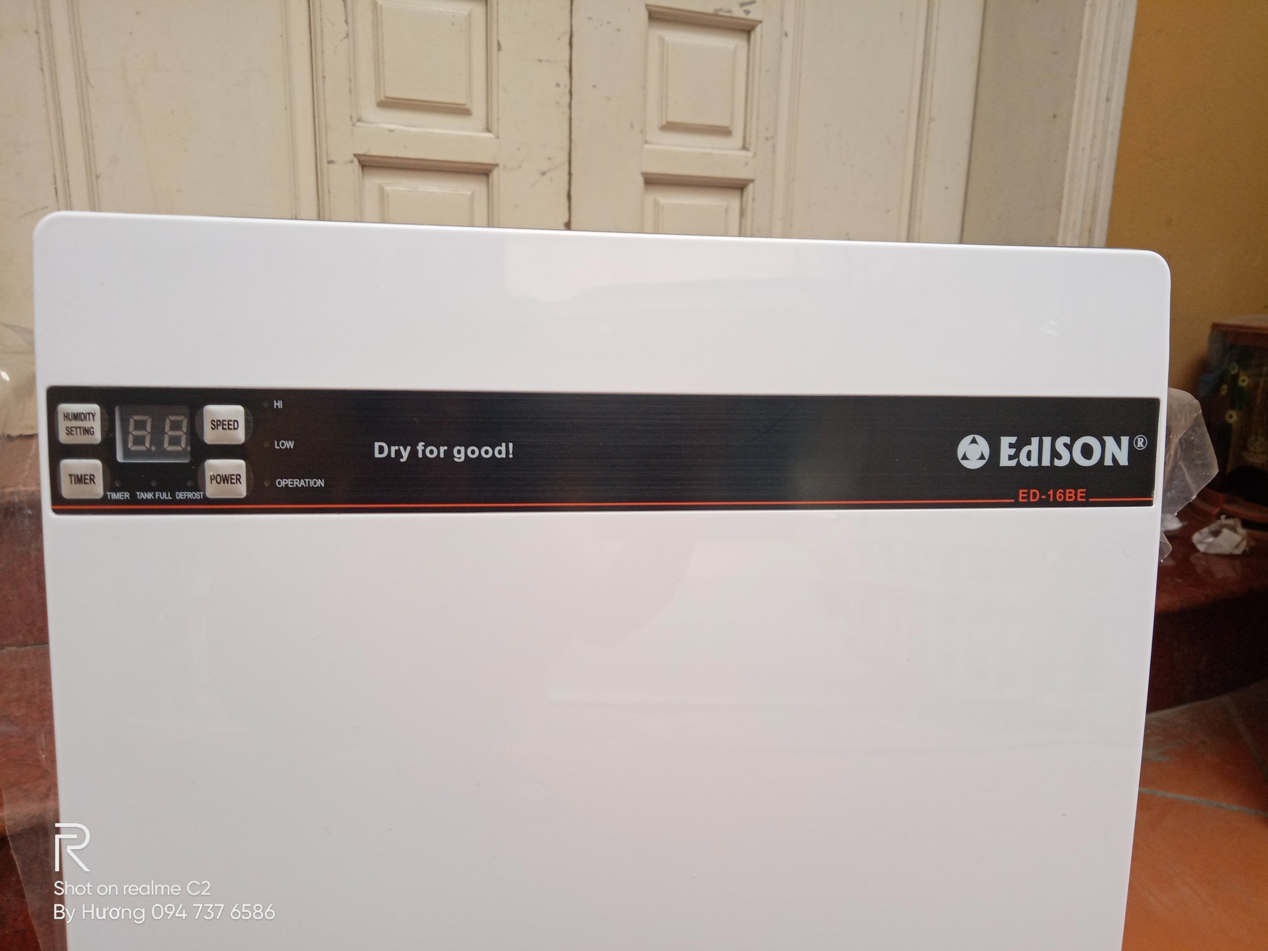 Máy hút ẩm Thái Lan Edison ED-16BE (ib giá tốt)