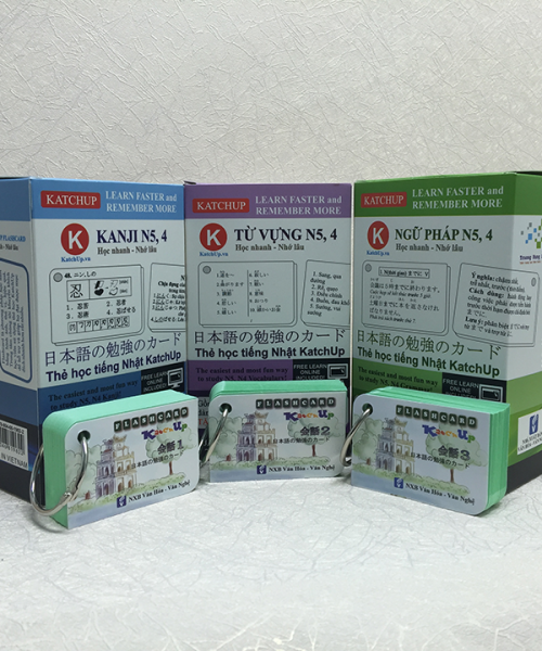 [HCM] Combo Trọn Bộ Flashcard sơ cấp tiếng nhật N5,4 (Kanji, Từ Vựng, Ngữ Pháp, Mẫu Câu Giao Tiếp)
