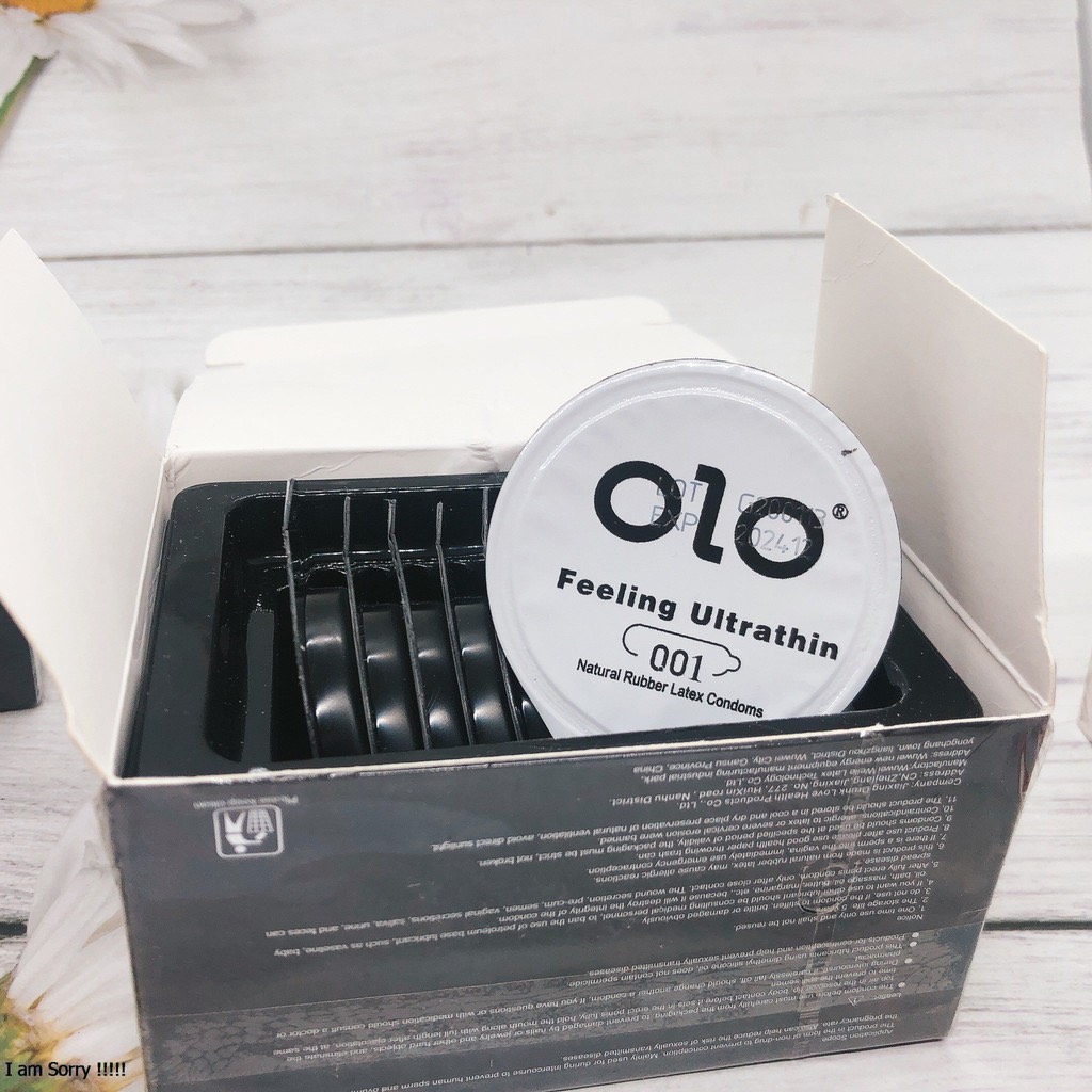 Bao cao su OLO Feeling Ultrathin siêu mỏng 0,01mm