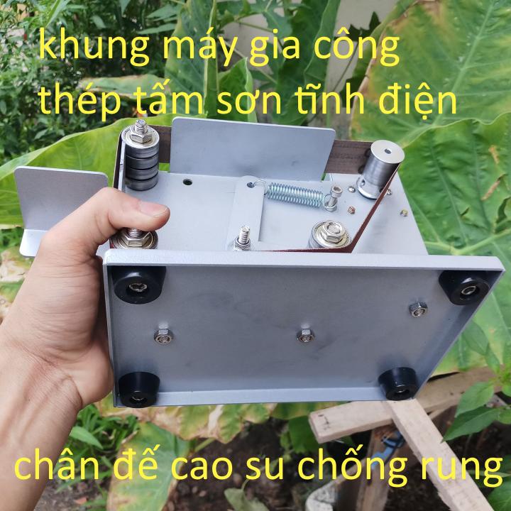máy mài đai mini - máy nhám băng mini
