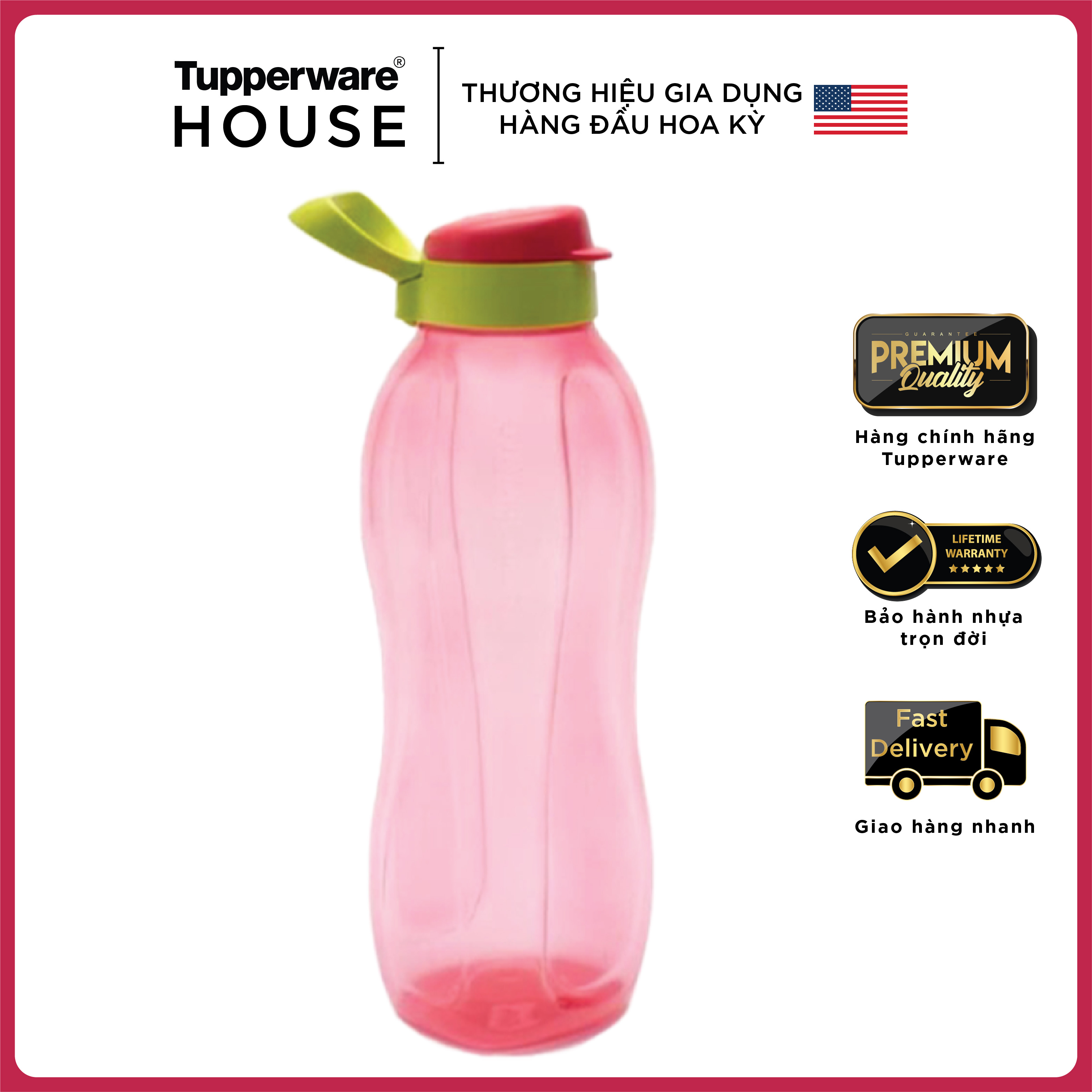 Bình nước Tupperware Eco Bottle 1.5L