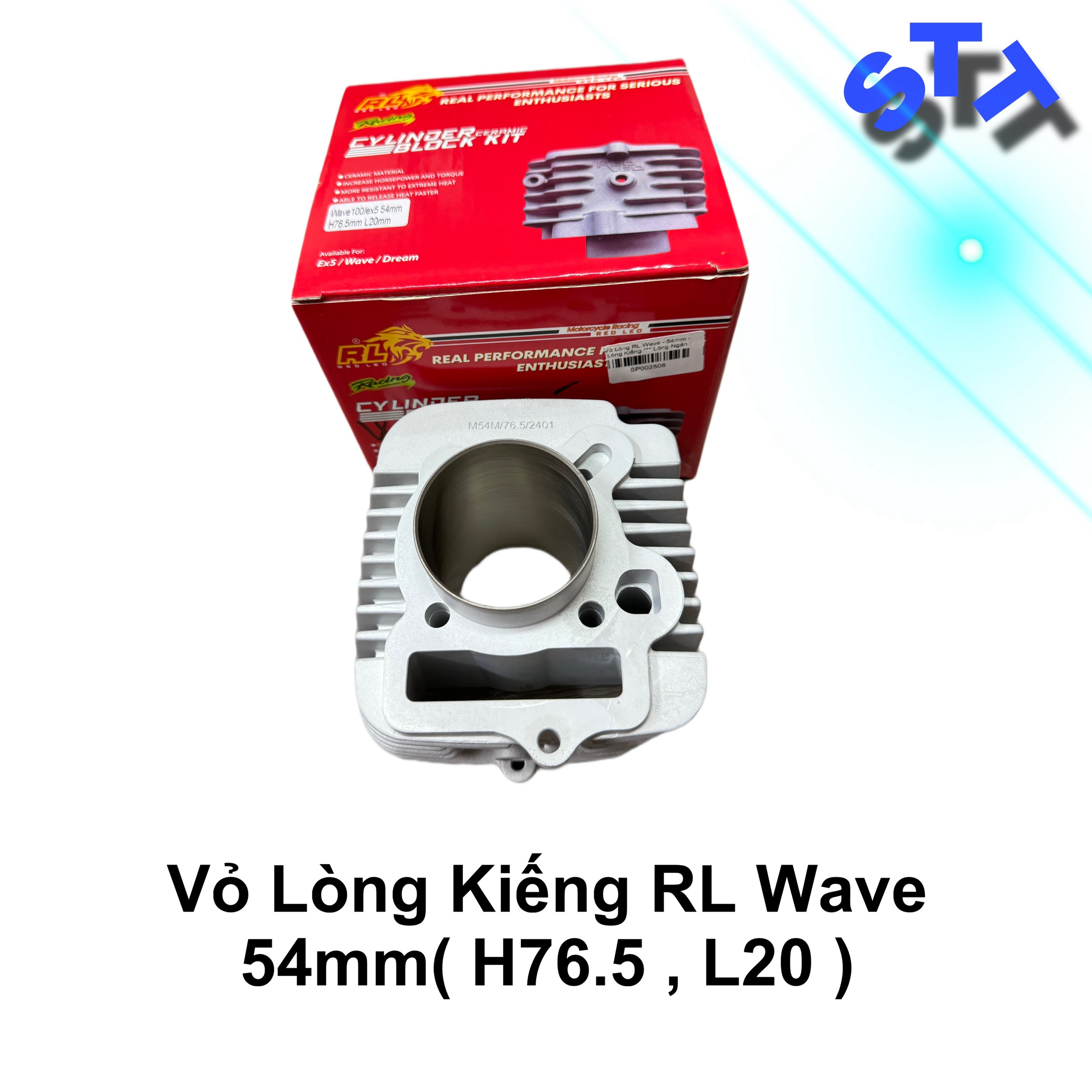 Vỏ Lòng Kiếng Redleo Wave / Dream 54mm ( H76.5 , L20 )