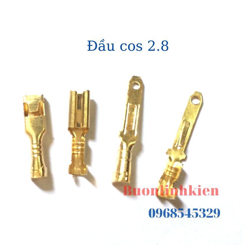Đầu cos 2.8 hay dùng cho xe máy loại đực - cái