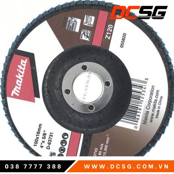 Nhám xếp 100mm Z120 Makita D-63731