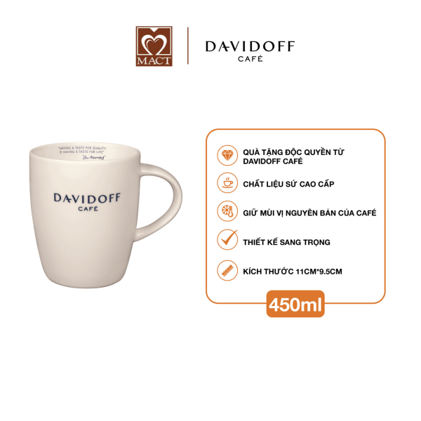 Ly sứ DAVIDOFF - Ly sứ cao cấp từ Davidoff Café - 450ml