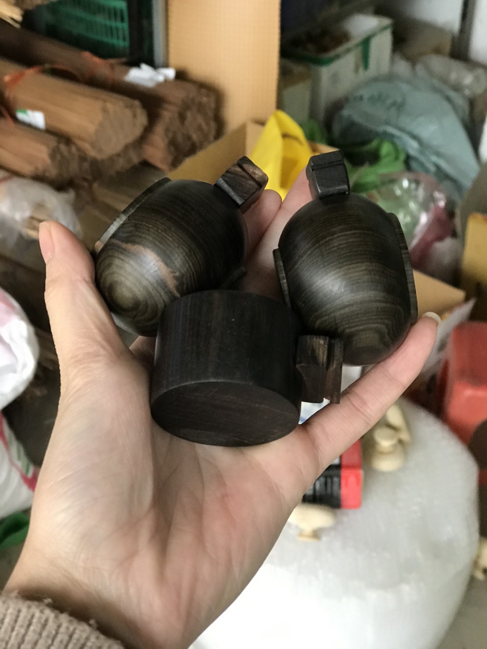 cóng chào mào gỗ mun