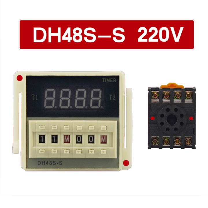 Bộ công tắc hẹn giờ - Timer hẹn giờ DH48S luân phiên, Rơle cài đặt thời gian đảo chiều các thiết bị điện