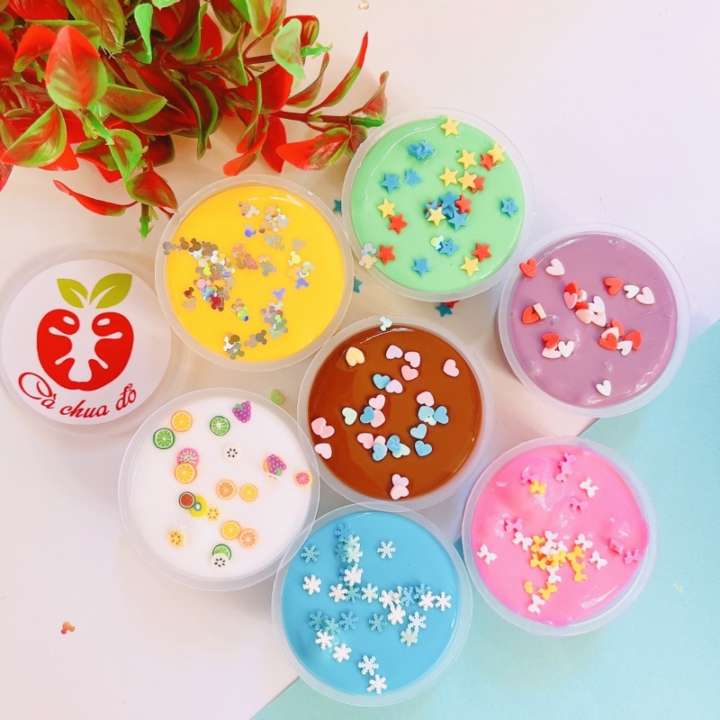 Hũ slime basic size mini 50ml