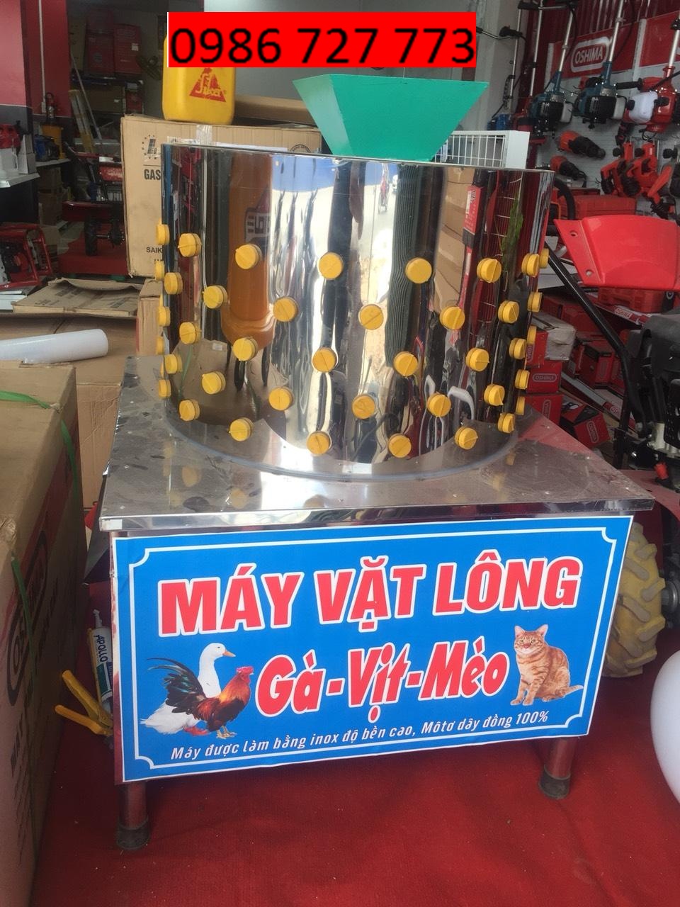 Máy vặt lông gà vịt Okasu hàng Việt Nam