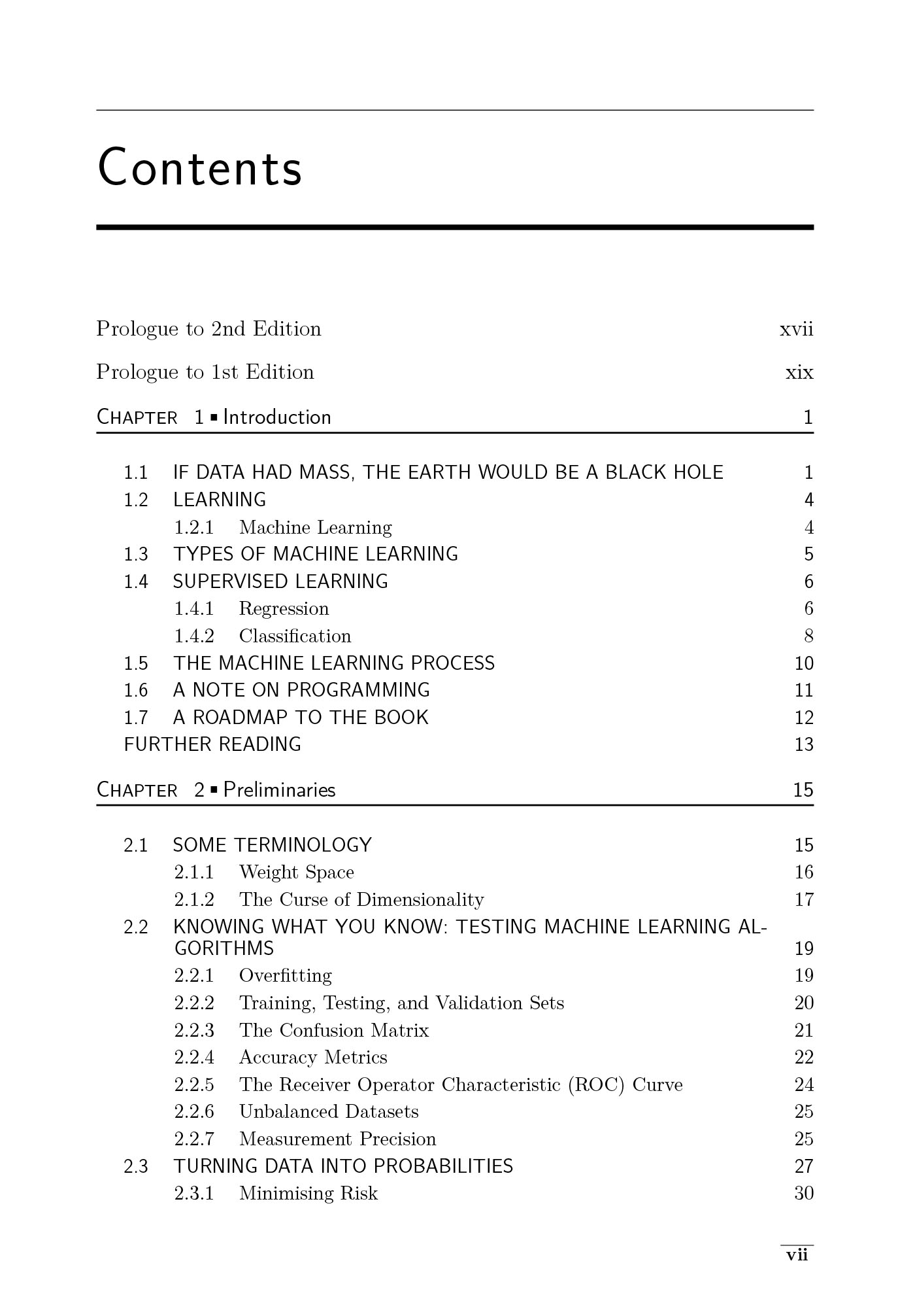 sách Machine Learning An Algorithmic Perspective, Second Edition sách