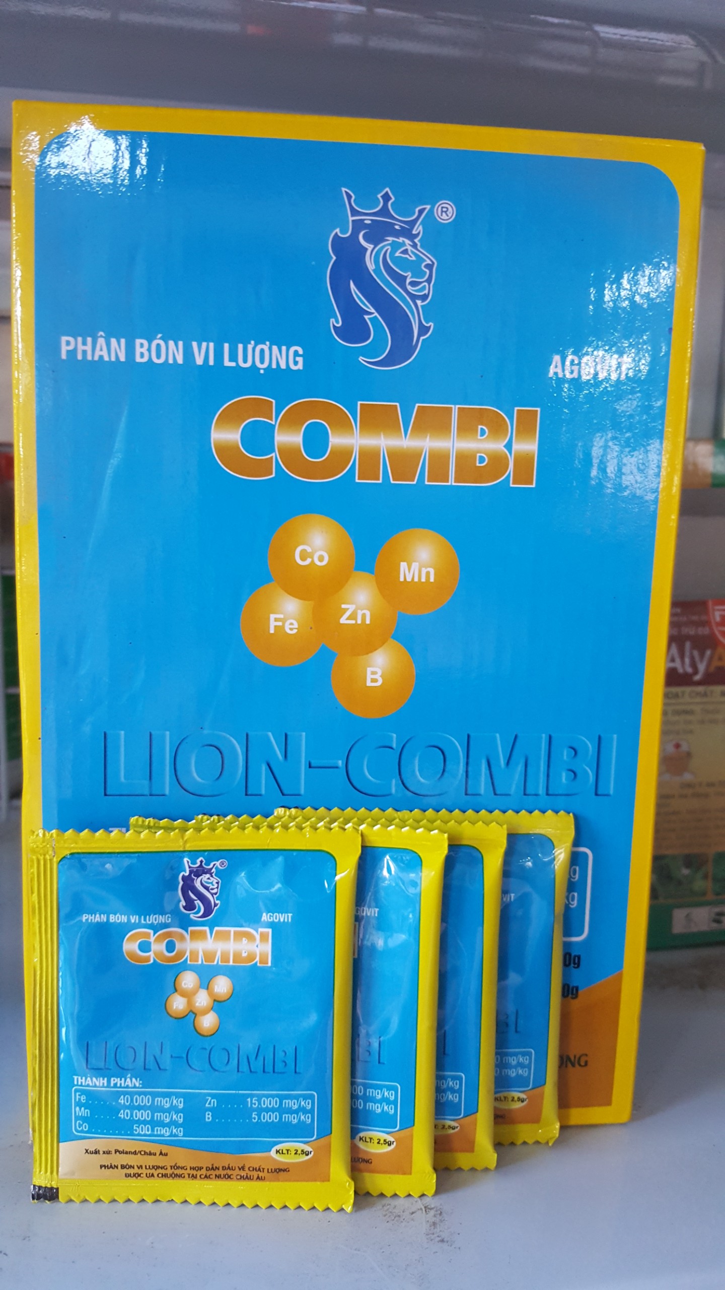 Phân bón vi lượng COMBI