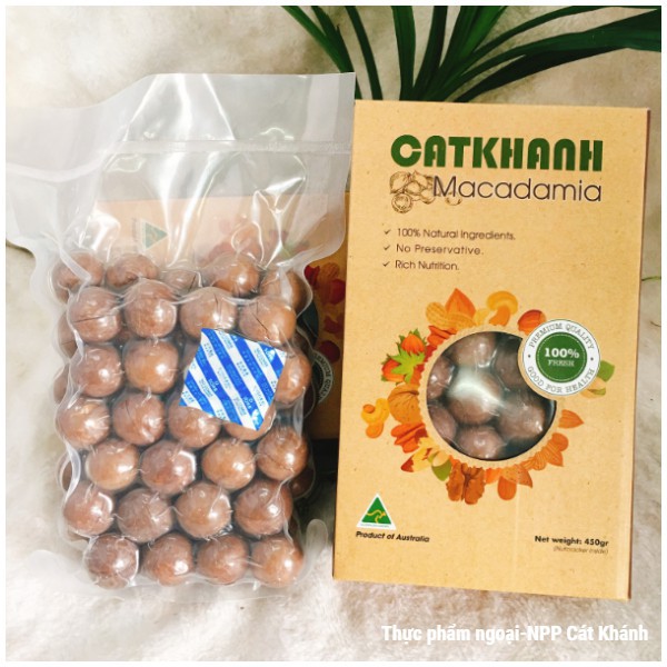 Hạt Macca Cát Khánh 180 - 450gram - Nhập Khẩu Úc