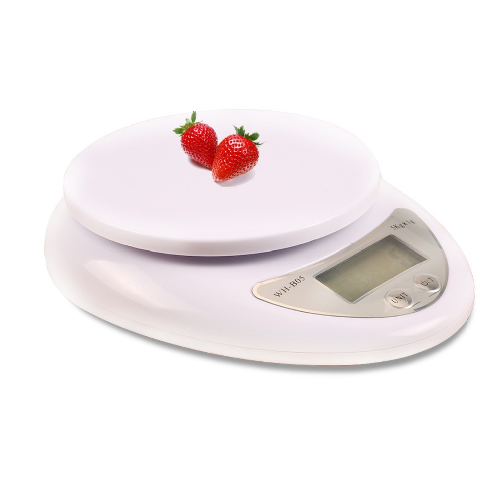 Cân tiểu ly điện tử 5kg để bàn nhà bếp màn hình lcd