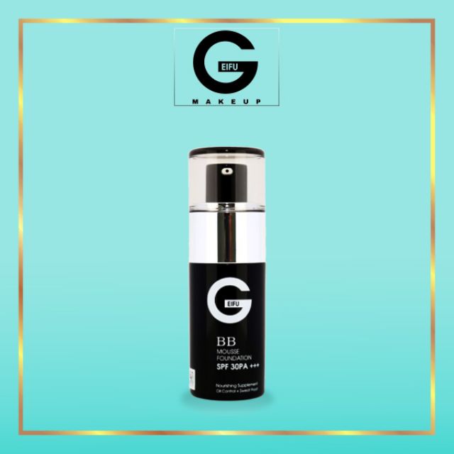 Kem Nền Chống Nắng Geifu BB Mousse Foundation